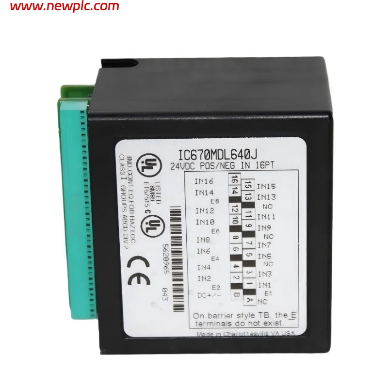 GE IC670MDL640 Discrete Output Module