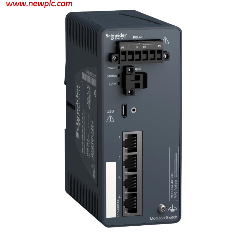 Schneider MCSESM043F23F0 Managed Industrial Ethernet Switch