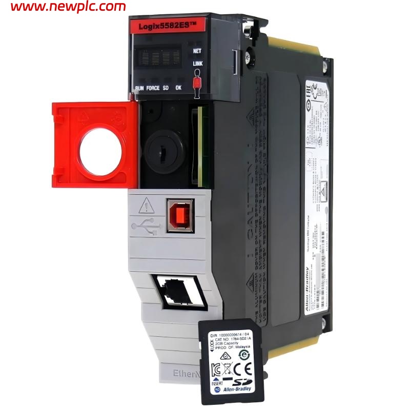 Allen Bradley 1756-L82ES ControlLogix 5580 GuardLogix Controller Allen Bradley 1756-L82ES ControlLogix 5580 GuardLogix Controller