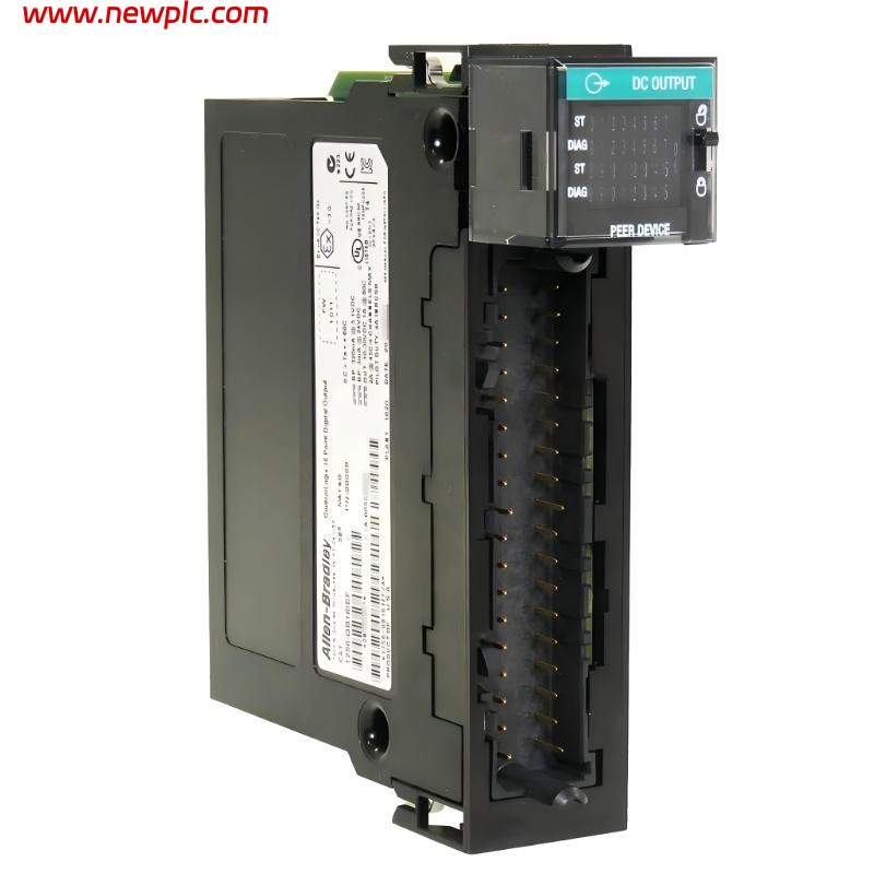 Allen Bradley 1756-OB16IEF Digital DC output module with individual isolation and electronic fusing