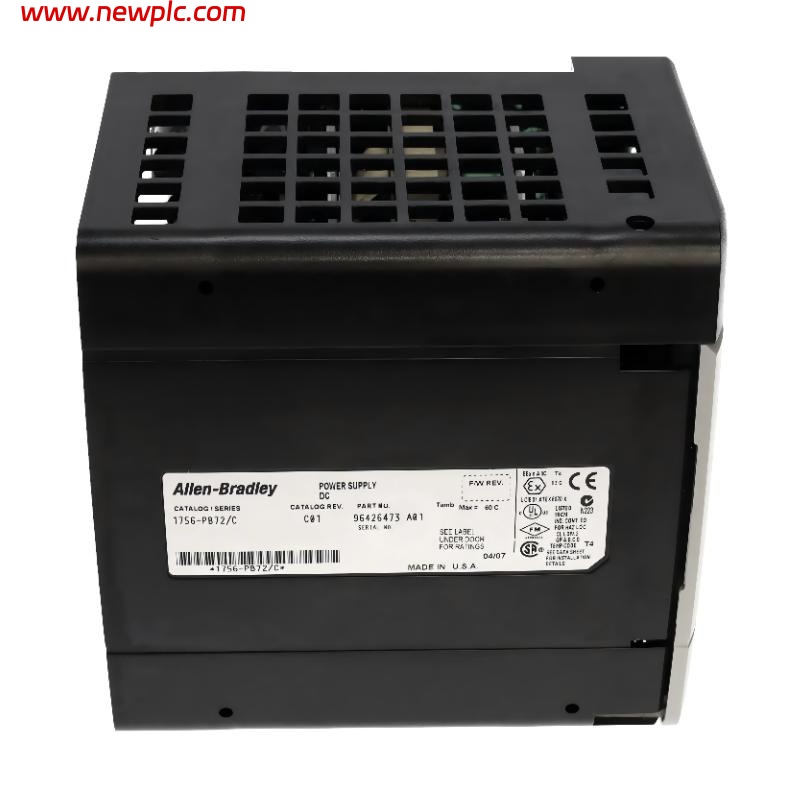 Allen Bradley 1756-PB72 AC power supply for ControlLogix chassis Allen Bradley 1756-PB72 AC power supply for ControlLogix chassis