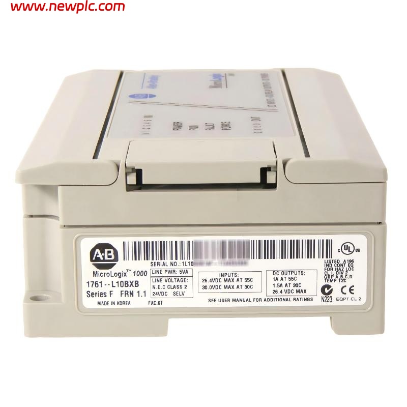 Allen Bradley 1761-L10BXB MicroLogix 1000 Programmable Controller Allen Bradley 1761-L10BXB MicroLogix 1000 Programmable Controller