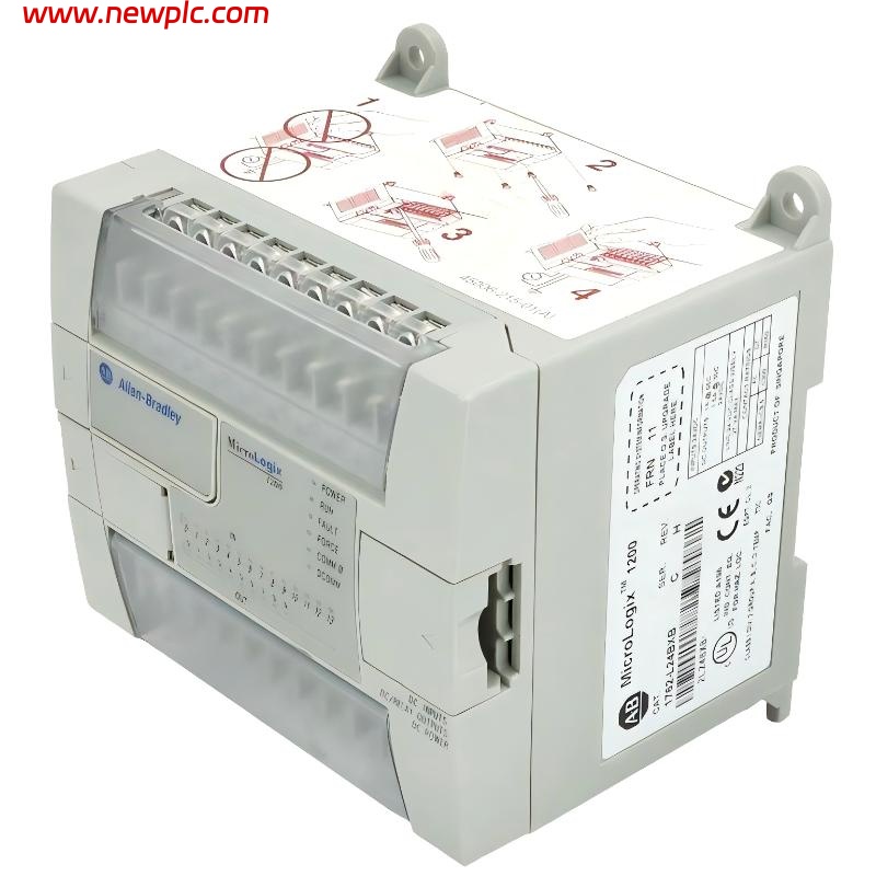 Allen Bradley 1762-L24BXB MicroLogix 1200 fixed I/O programmable controller
