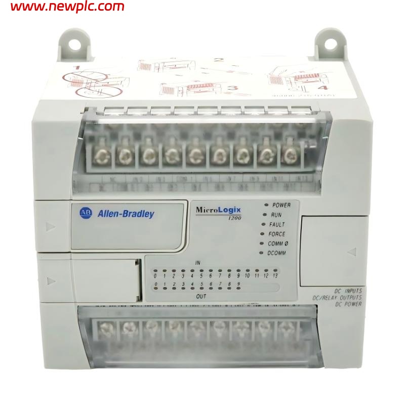 Allen Bradley 1762-L24BXB MicroLogix 1200 fixed I/O programmable controller Allen Bradley 1762-L24BXB MicroLogix 1200 fixed I/O programmable controller