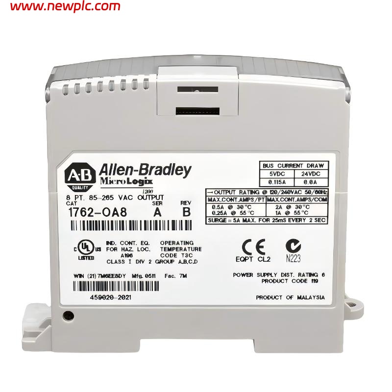 Allen Bradley 1762-OA8 Digital AC output expansion module
