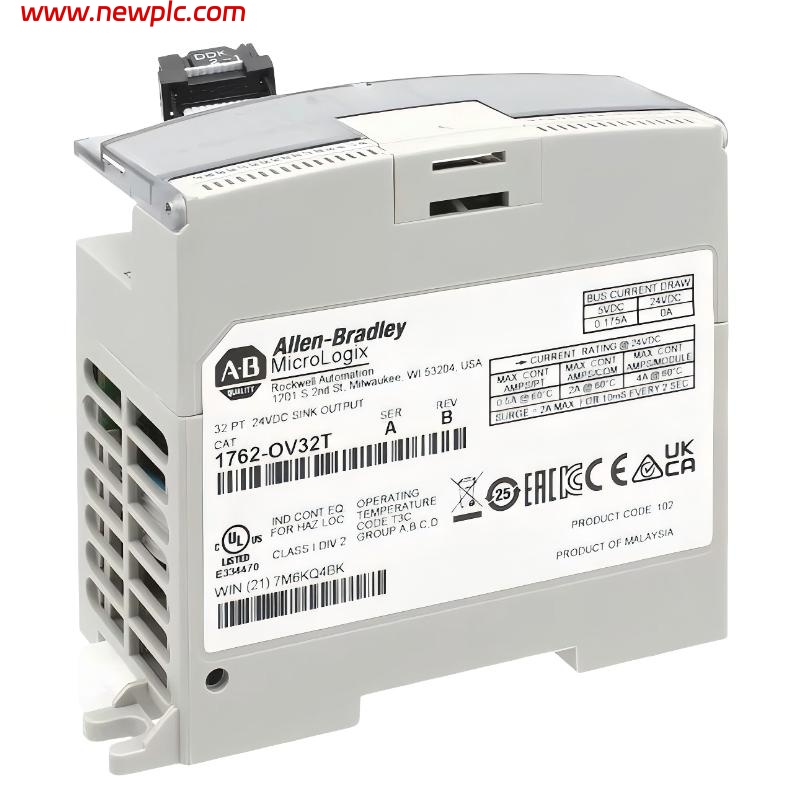 Allen Bradley 1762-OV32T 32‑point sinking transistor DC output module
