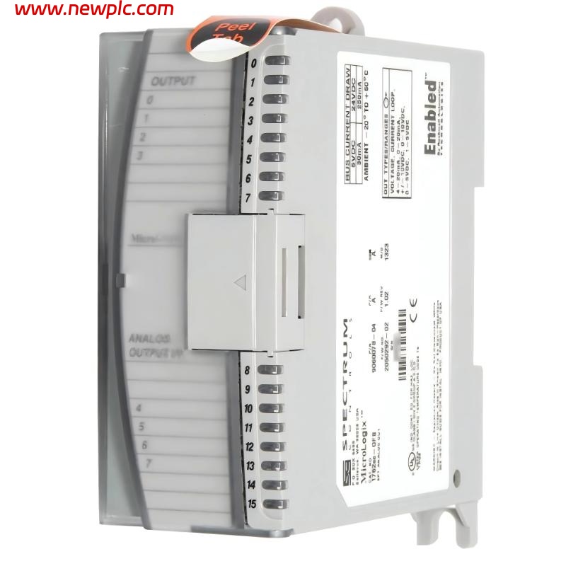 Allen Bradley 1762SC-OF8 8‑channel analog output expansion module