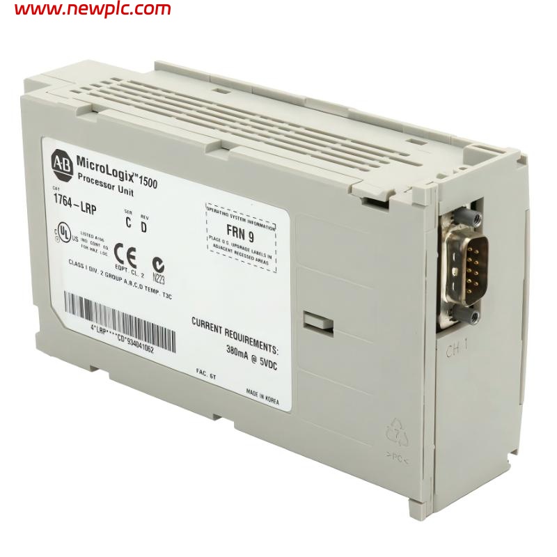 Allen Bradley 1764-LRP MicroLogix 1500 central processing unit