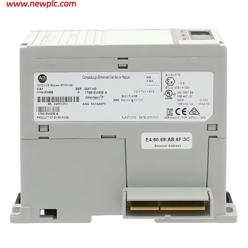 Allen Bradley 1768-EWEB Enhanced Ethernet/IP Web Server Module