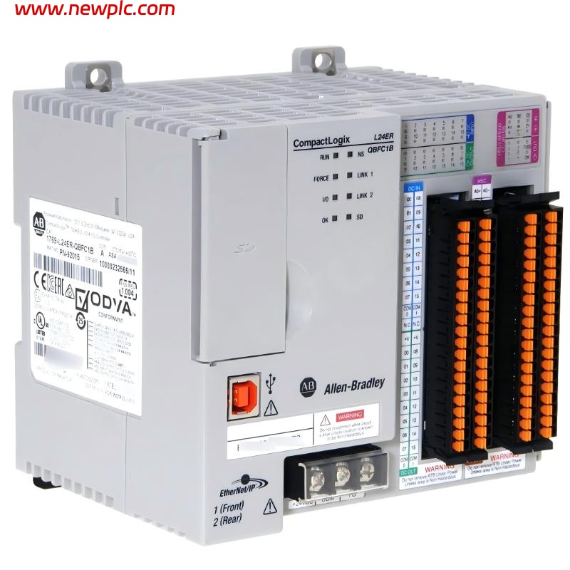 Allen Bradley 1769-L24ER-QBFC1B CompactLogix / GuardLogix architecture