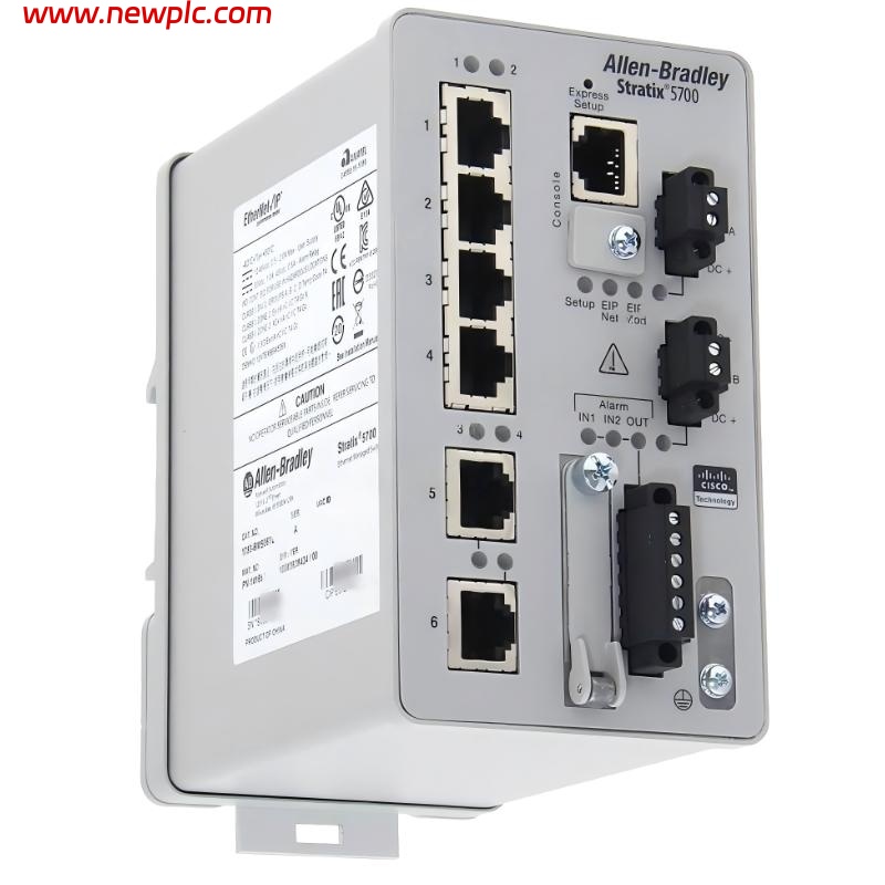 Allen-Bradley 1783-BMS06TL Industrial Managed Ethernet Switch