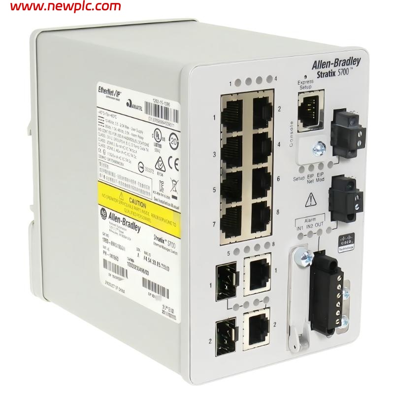 Allen-Bradley 1783-BMS10CGN Industrial Managed Ethernet Switch