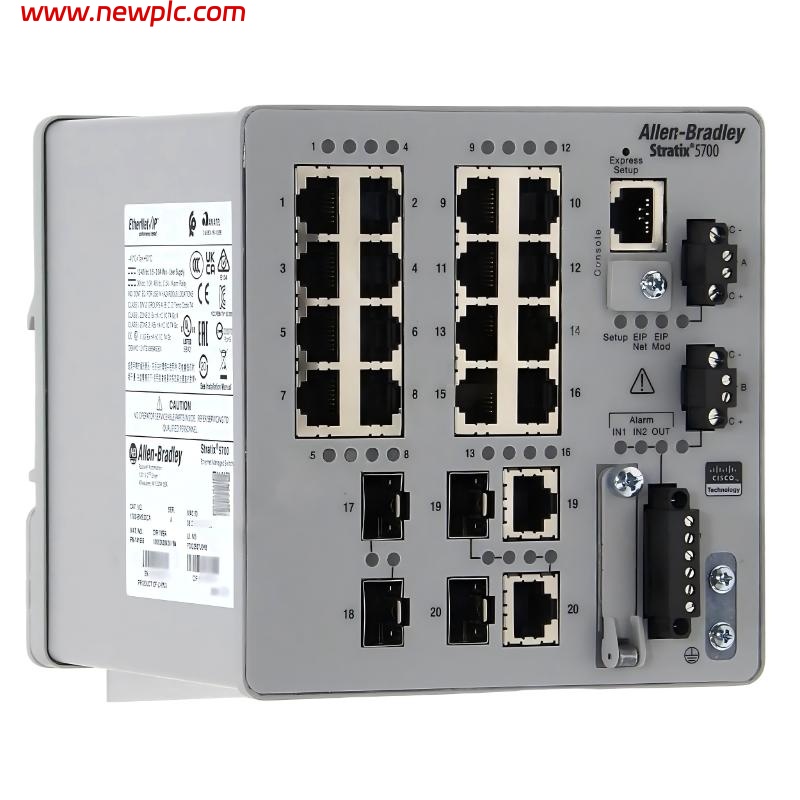 Allen-Bradley 1783-BMS20CA Industrial Managed Ethernet Switch