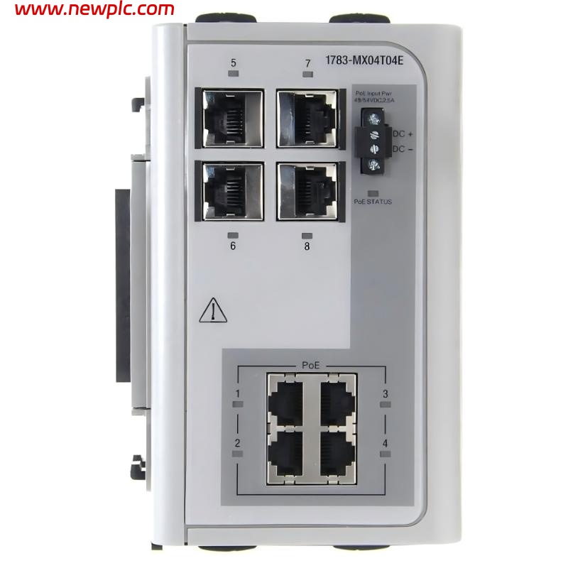 Allen-Bradley 1783-MX04T04E Industrial Ethernet Switch Expansion Module