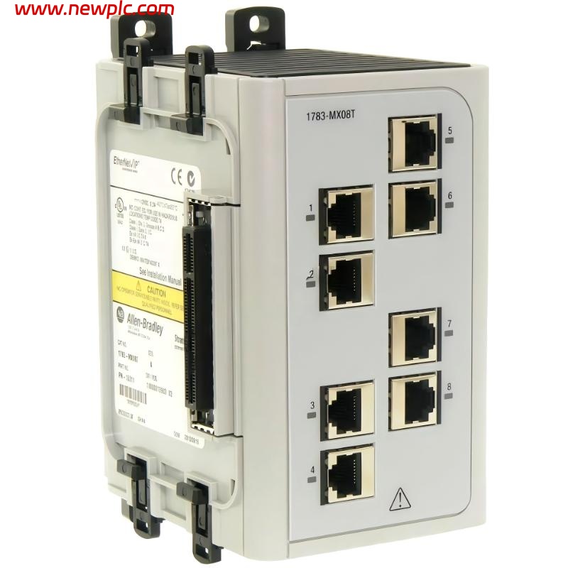 Allen-Bradley 1783-MX08T Industrial Ethernet Switch Expansion Module