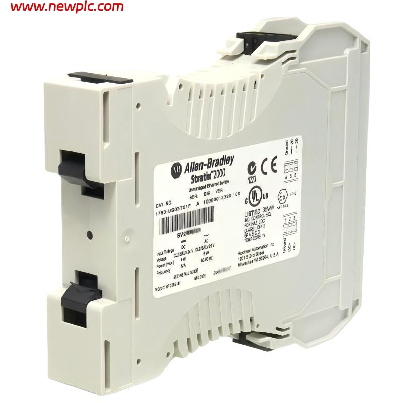 Allen-Bradley 1783-US03T01F Industrial Unmanaged Ethernet Switch