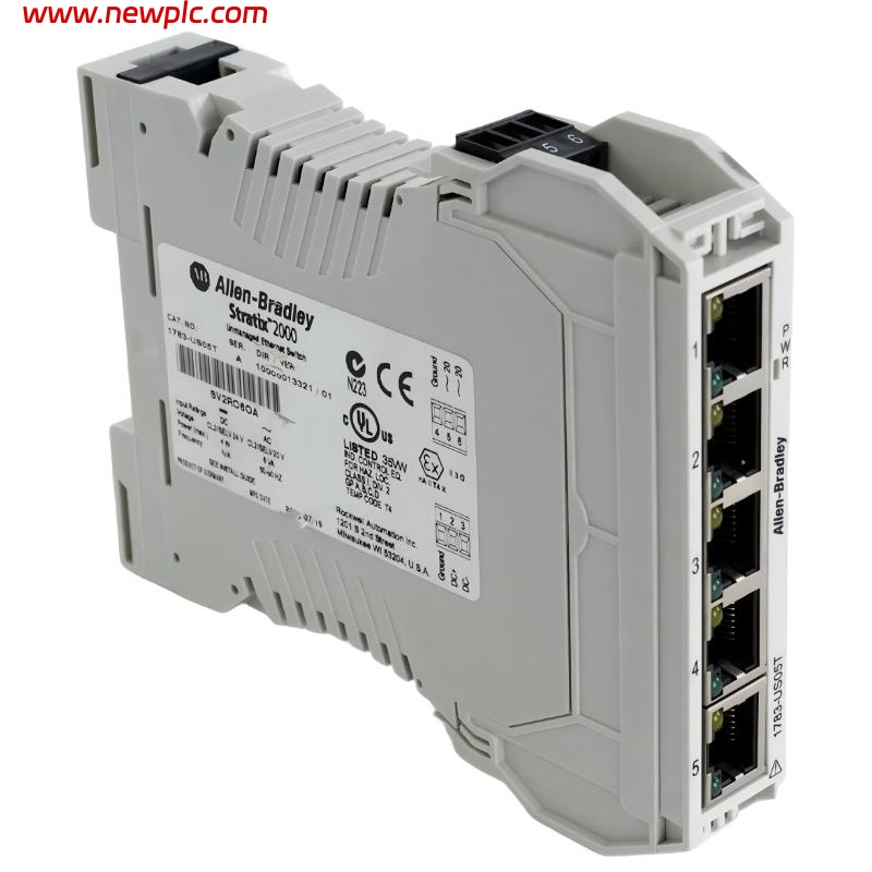 Allen-Bradley 1783-US05T Industrial Unmanaged Ethernet Switch