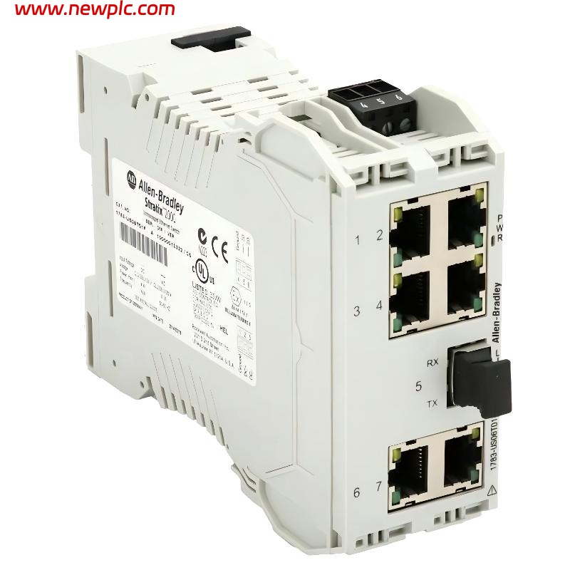 Allen-Bradley 1783-US06T01F Industrial Unmanaged Ethernet Switch