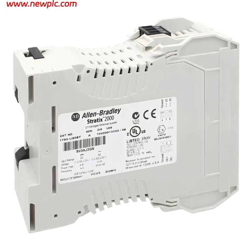 Allen-Bradley 1783-US08T Industrial Unmanaged Ethernet Switch