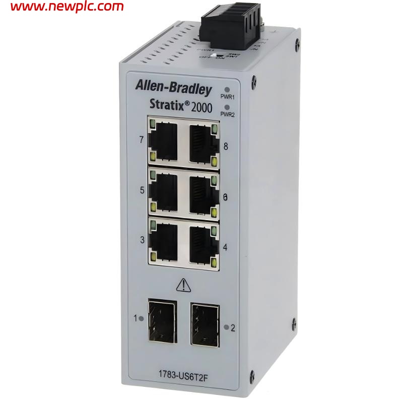 Allen-Bradley 1783-US6T2F Industrial Unmanaged Ethernet Switch