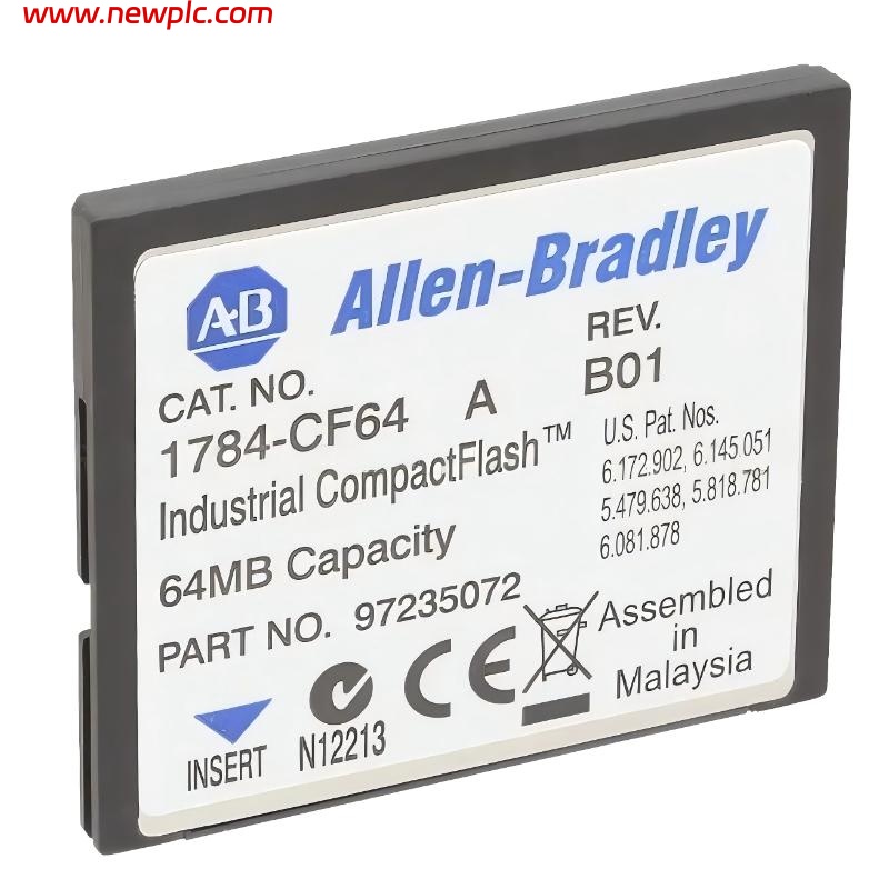 Allen-Bradley 1784-CF64 Industrial CompactFlash Memory Card
