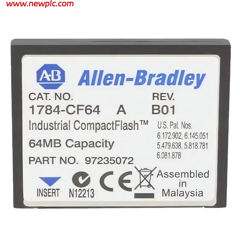Allen-Bradley 1784-CF64 Industrial CompactFlash Memory Card