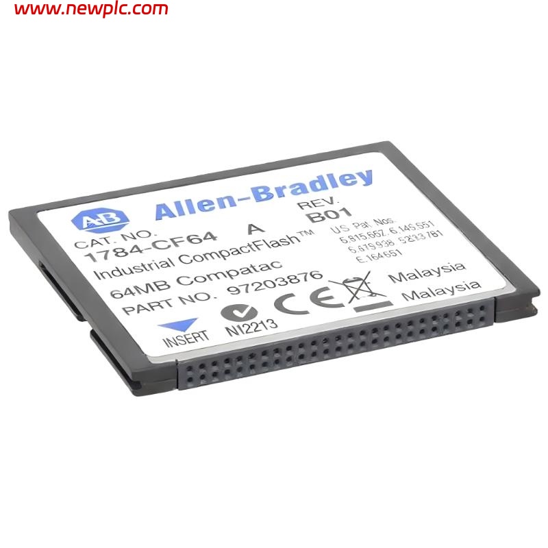 Allen-Bradley 1784-CF64 Industrial CompactFlash Memory Card
