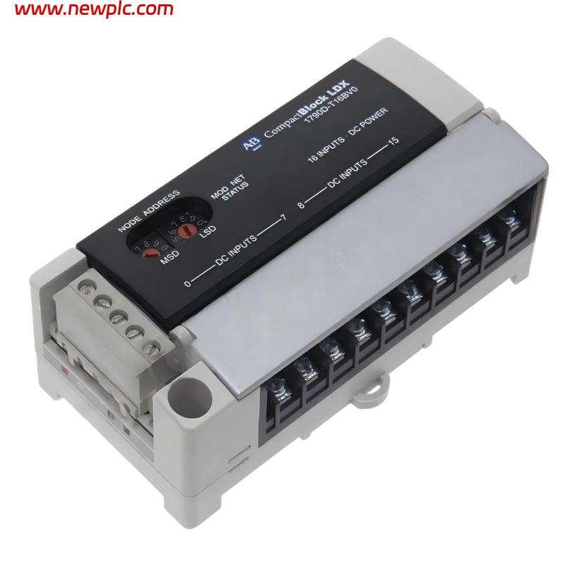 Allen Bradley 1790D-T16BV0 DeviceNet Distributed I/O Digital Input Base Block