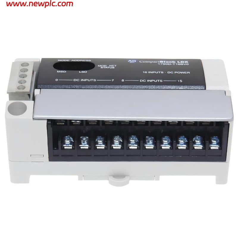 Allen Bradley 1790D-T16BV0 DeviceNet Distributed I/O Digital Input Base Block