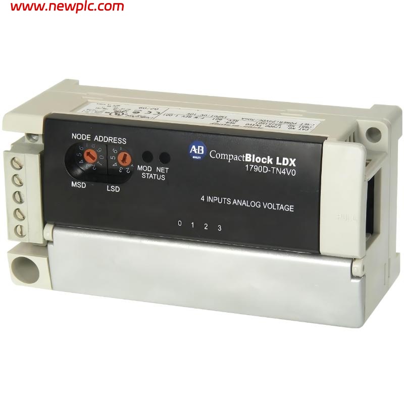 Allen-Bradley 1790D-TN4V0 DeviceNet Analog Input Base Block