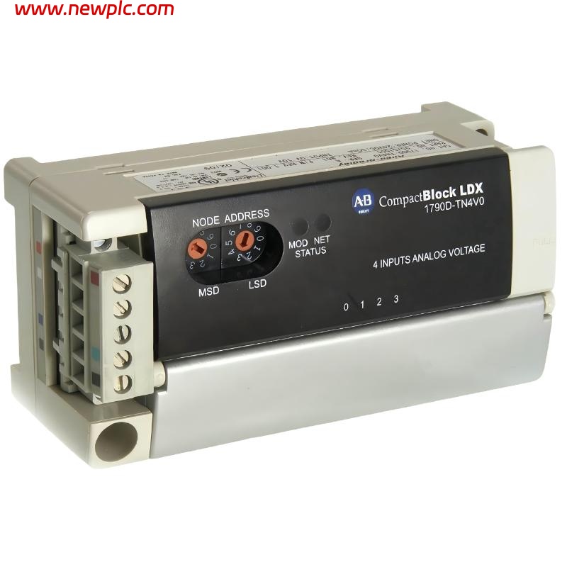 Allen-Bradley 1790D-TN4V0 DeviceNet Analog Input Base Block