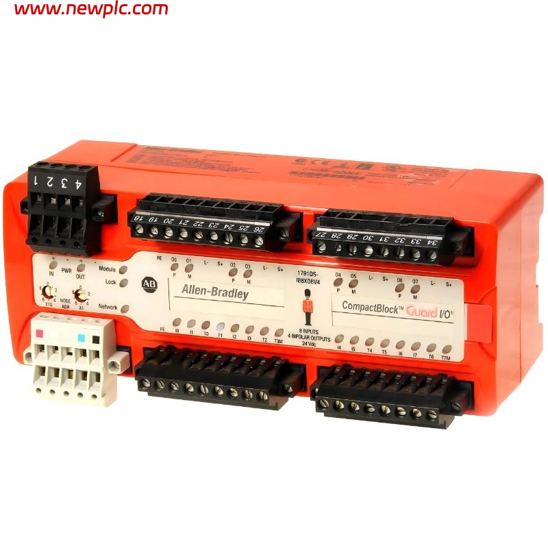 Allen-Bradley 1791DS-IB8XOBV4 DeviceNet Safety Combination I/O Module