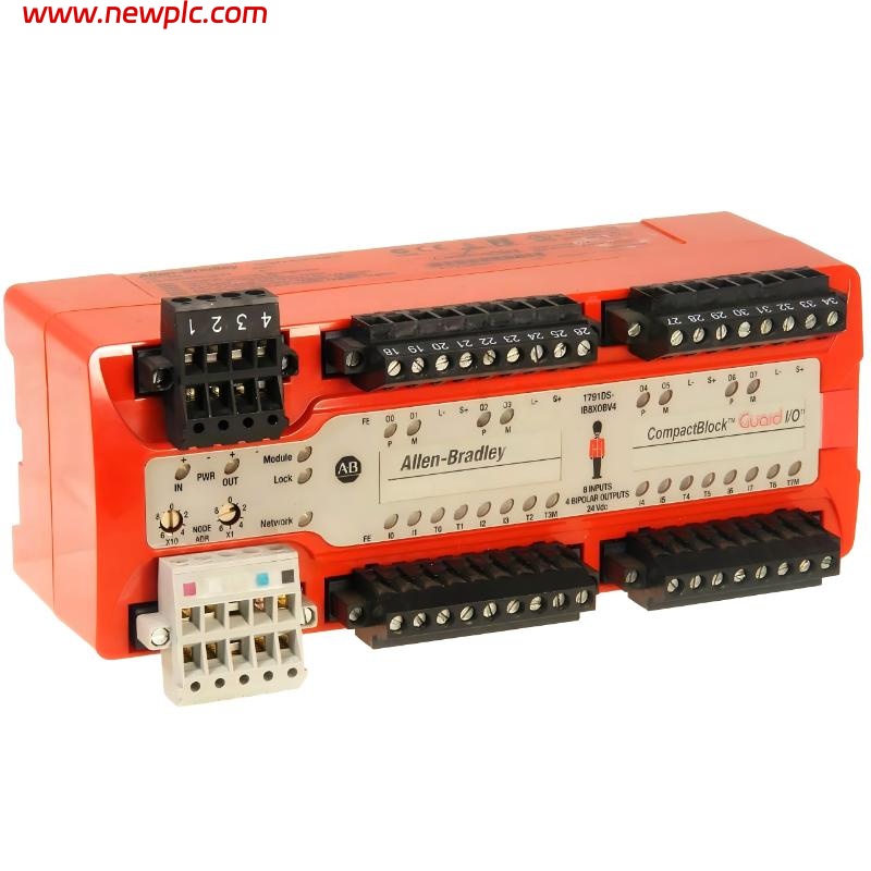 Allen-Bradley 1791DS-IB8XOBV4 DeviceNet Safety Combination I/O Module