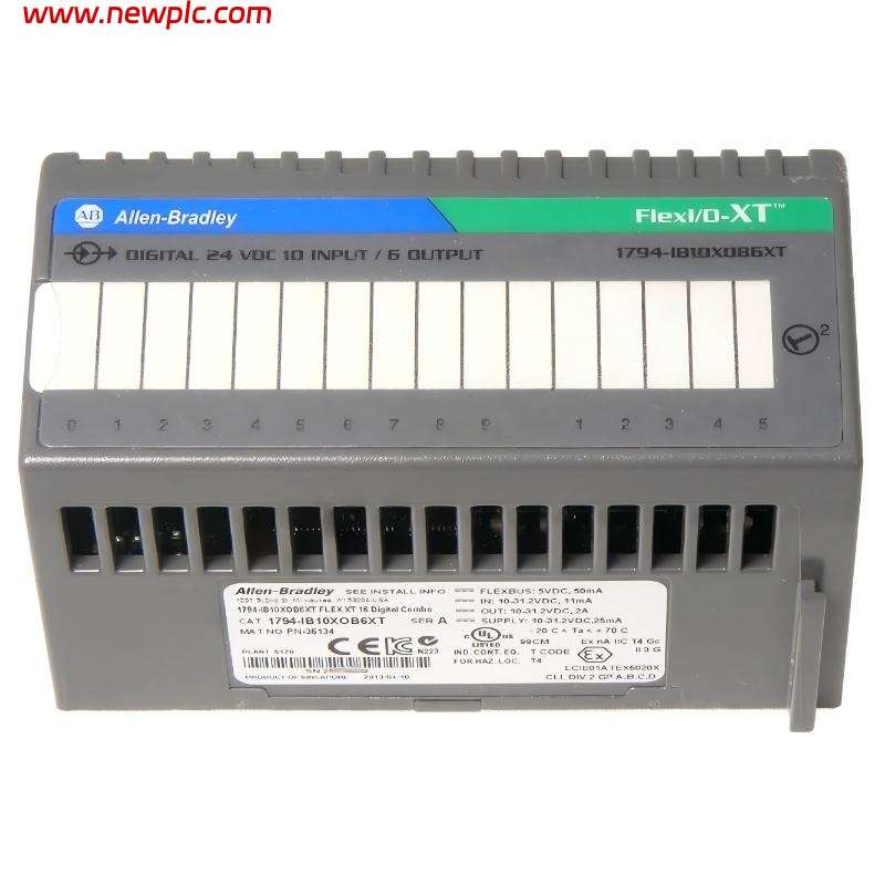 Allen-Bradley 1794-IB10XOB6XTDigital Combination I/O Module