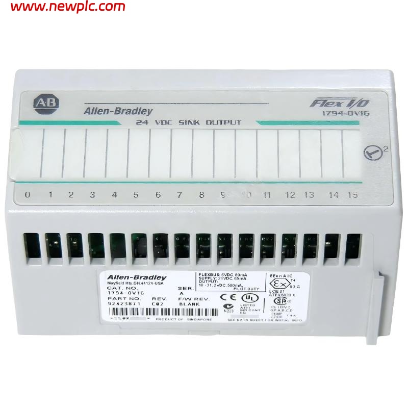 Allen-Bradley 1794-OV16 FLEX I/O 16-Point DC Output Module