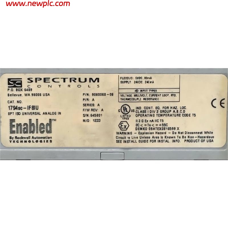 Allen-Bradley 1794SC-IF8IU Universal Isolated Analog Input Module