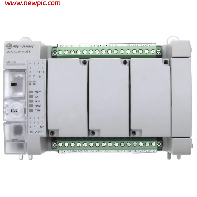 Allen-Bradley 2080-LC50-24QBB Micro850 Programmable Logic Controller (PLC)