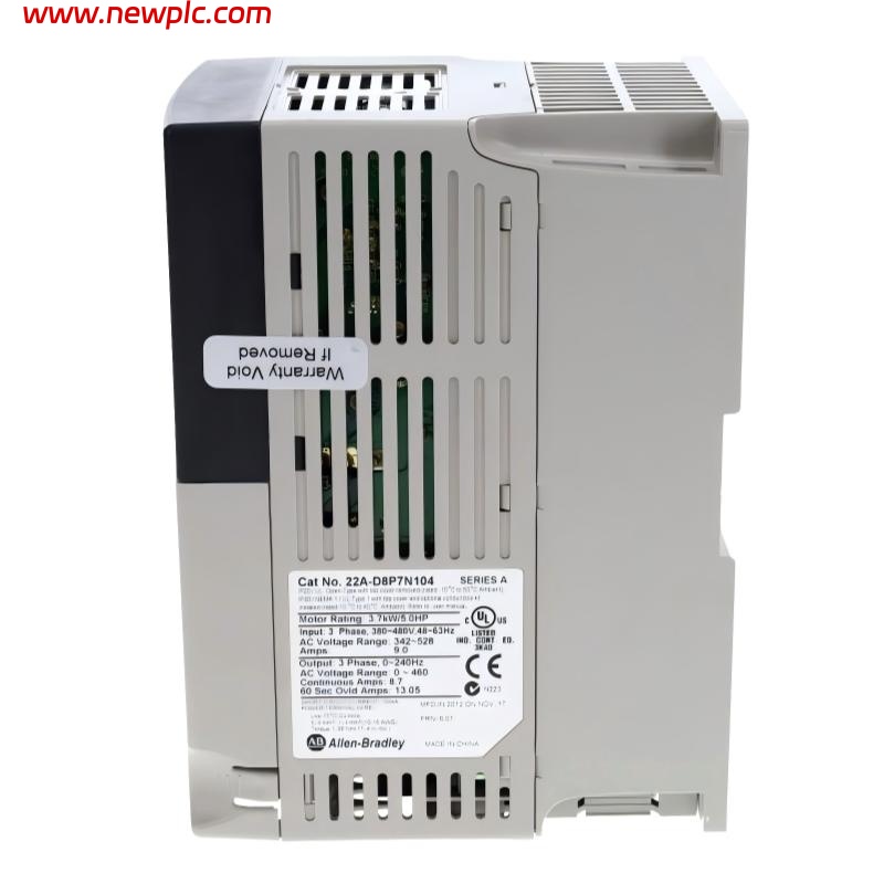 Allen-Bradley 22A-D8P7N104 Variable Frequency Drive (VFD)
