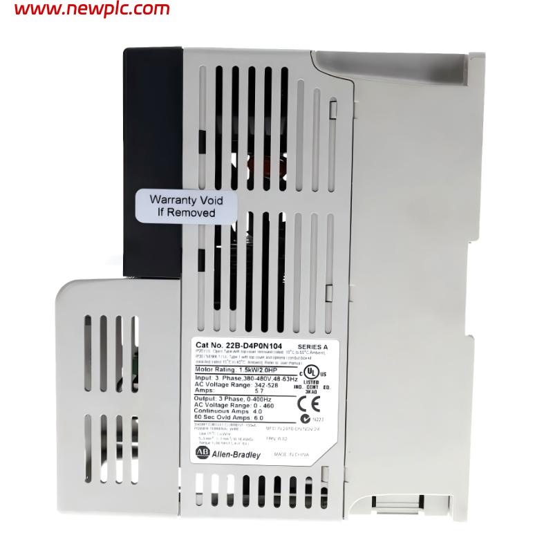 Allen-Bradley 22B-D4P0N104 Variable Frequency Drive (VFD)