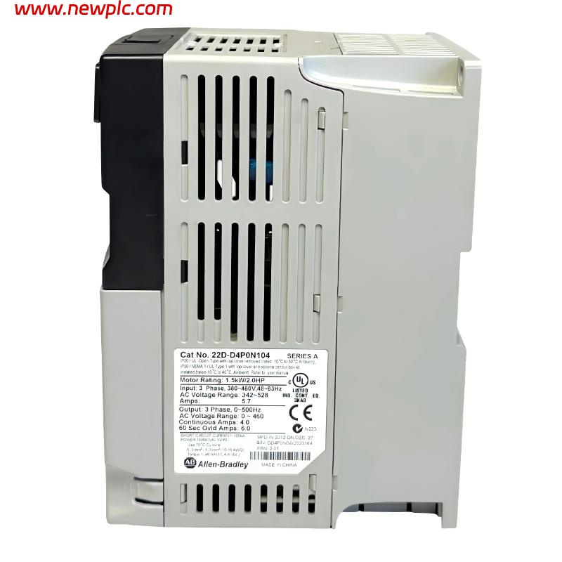 Allen-Bradley 22D-D4P0N104 Variable Frequency Drive (VFD)