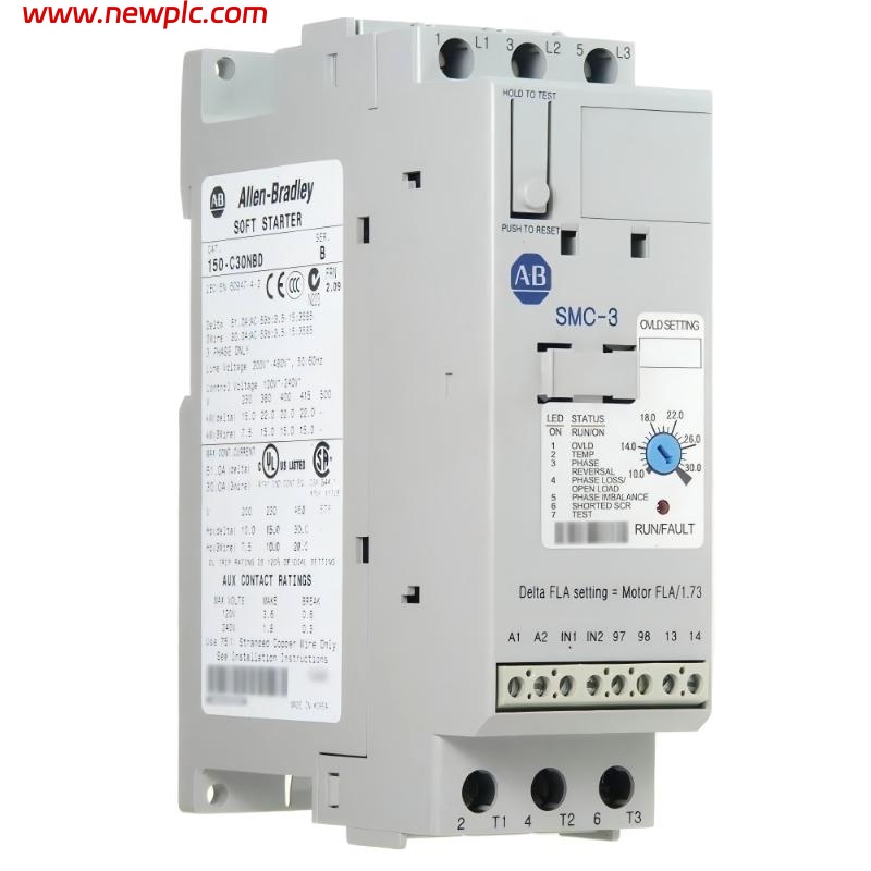 Allen Bradley 150-C30NBD Smart Motor Controller / Soft Starter