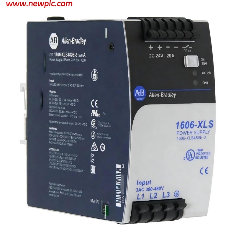 Allen-Bradley 1606-XLS480E-3/A Performance Switching Power Supply