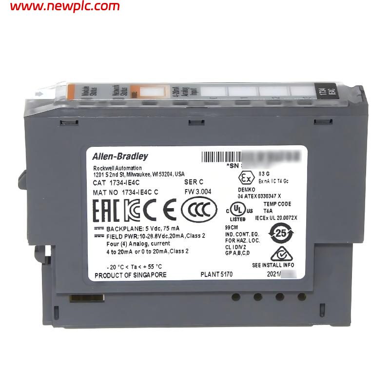 Allen Bradley 1734-IE4C POINT I/O Analog Current Input Module