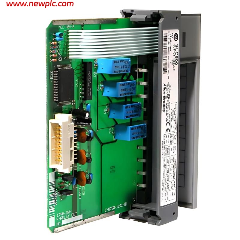 Allen Bradley 1746-OW4 Digital Relay Output Module Allen Bradley 1746-OW4 Digital Relay Output Module