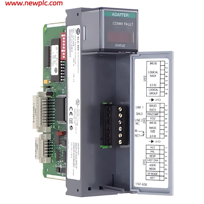 Allen Bradley 1747-ASB/A Remote I/O Adapter Module