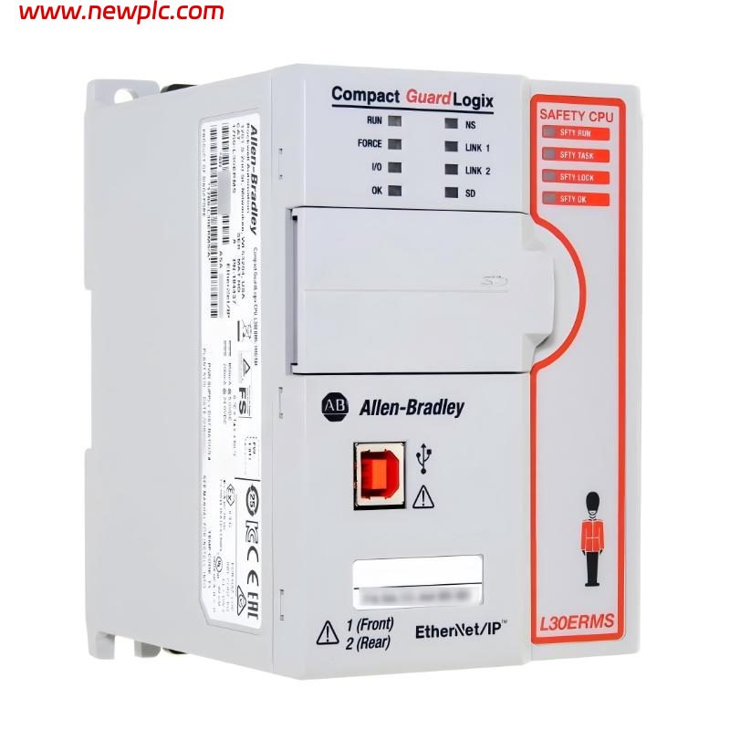 Allen Bradley 1769-L30ERMS Compact GuardLogix Safety Controller Allen Bradley 1769-L30ERMS Compact GuardLogix Safety Controller