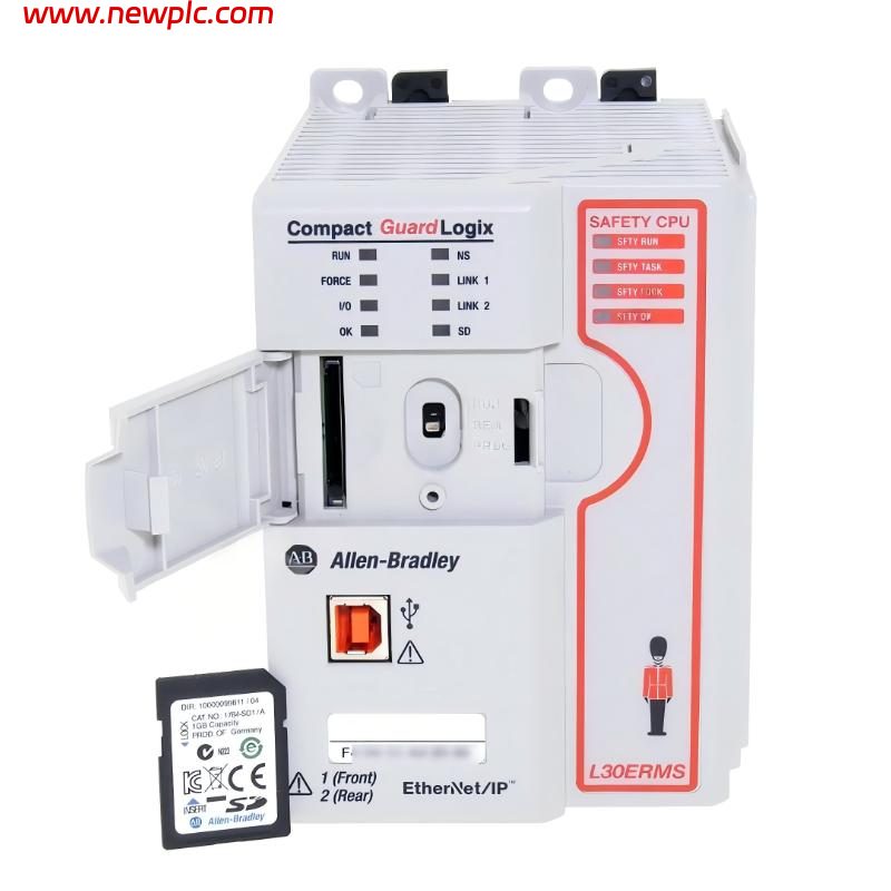 Allen Bradley 1769-L30ERMS Compact GuardLogix Safety Controller Allen Bradley 1769-L30ERMS Compact GuardLogix Safety Controller
