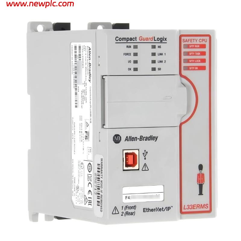 Allen Bradley 1769-L33ERMS Safety Programmable Automation Controller (PAC) Allen Bradley 1769-L33ERMS Safety Programmable Automation Controller (PAC)