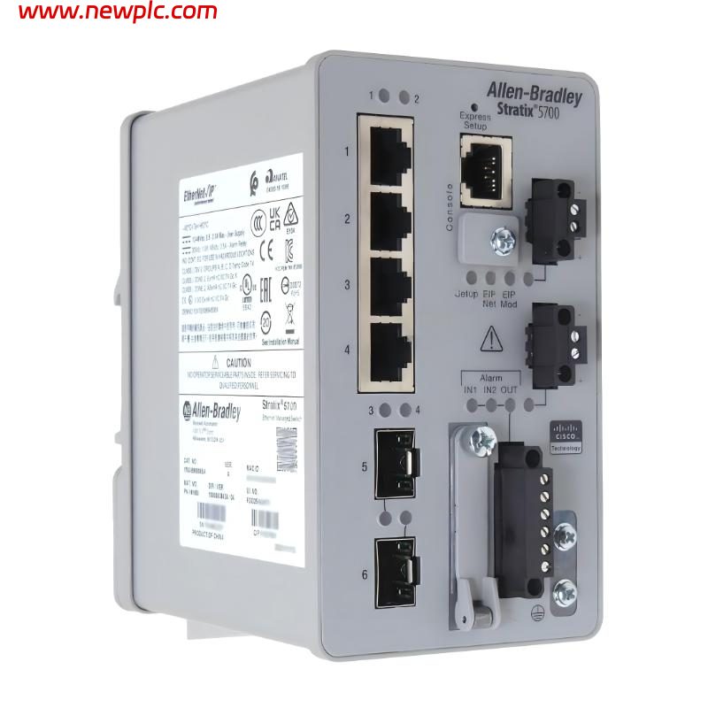 Allen Bradley 1783-BMS06SA Stratix 5700 Managed Ethernet Switch