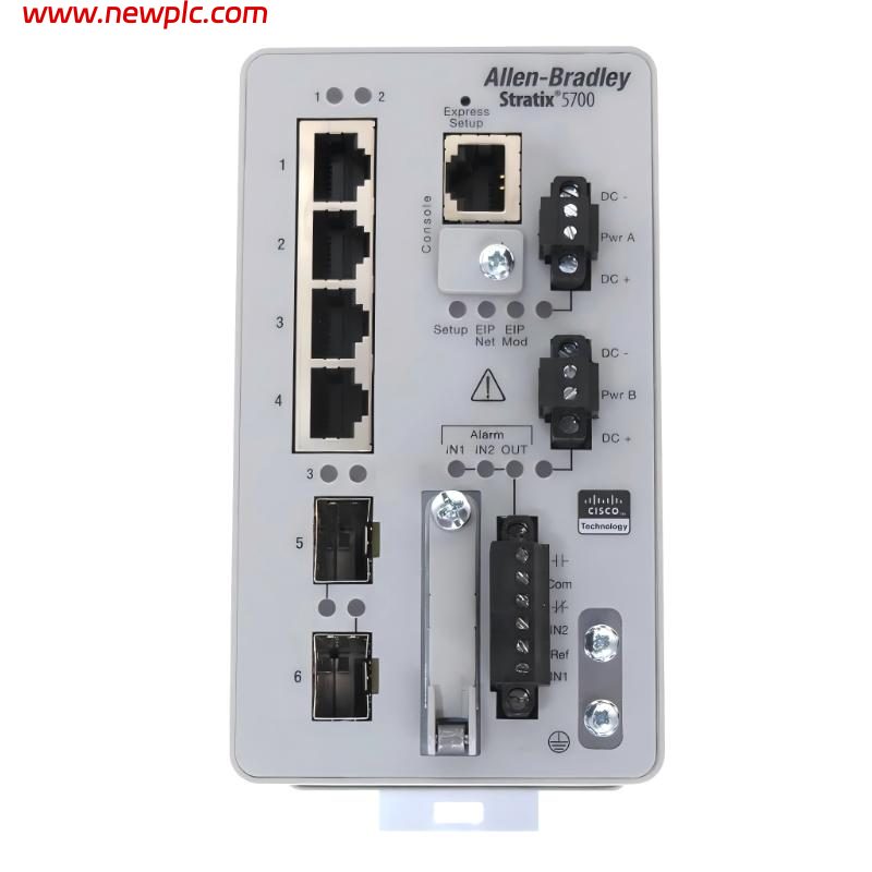Allen Bradley 1783-BMS06SA Stratix 5700 Managed Ethernet Switch Allen Bradley 1783-BMS06SA Stratix 5700 Managed Ethernet Switch